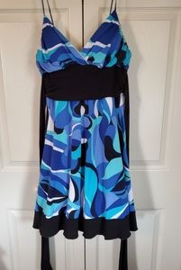 Pretty multi color Summer Dress by XOXO sz Large